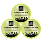 3-Pack D:fi Extreme Hold Styling Cream 75g