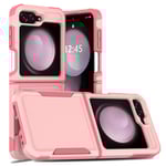 tectTech Samsung Galaxy Z Flip 6 Hybrid-skal Off-road, rosa