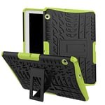 RZL PAD & TAB cases For Huawei Mediapad T3 10 AGS-W09/L09/L03 9.6 Hybrid Rugged Silicone Hard PC Shockproof Case for tablet huawei t3 10 Case Cover (Color : Green)