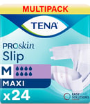 TENA Slip Maxi - Medium - 3 Packs of 24 - 72 Incontinence Slips