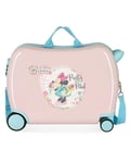 Disney Suitcase 2419821 Trolley Polyester Rose