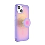PopSockets: PopCase PlantCore for MagSafe - Plant-Based Phone Case for iPhone 14 with a Repositionable PopGrip Slide Phone Stand and Grip with a Swappable Top - Aura