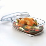 Pyrex Ugnsform Essentials med lock 4,6 l PYREX