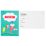 Unicorn invitation (DK)