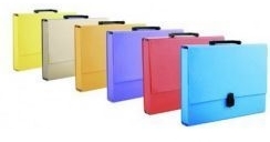 Tadeo Trading A3 Mapp Med Handtag Pastellgul