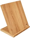 KAI Magnetic Knife Block for Standing Made of Oak - Premium Wood - Space for 4 Knives - Dimensions 26 x 17 x 25.3 cm - Magnetic Holder Knife Board