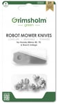9-pack knivar till Bosch Indego