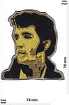 Elvis Presley The King of Rock N Rollrock Patch Badge Embroidered Iron on Applique