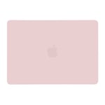 MacBook Air 13" M2/M3/M4 (2022-2025) Matt Plast Skal - Rosa