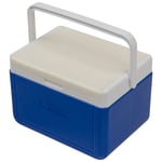 Andes 5L Small Cool Box for Food and Drinks, Fits 6 x 330ml Cans, Blue/White