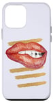 Coque pour iPhone 12 mini Rouge à lèvres rétro drôle