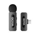 Wireless Microphone x1 BY-V10 v2.0 Mini USB-C