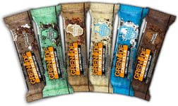 Grenade Carb Killa High Protein and Low Carb Bar, Variety Pack - 6 X 60 G