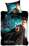 Påslakanset - Harry Potter - 150x210 cm - Självlysande - 100% bomull