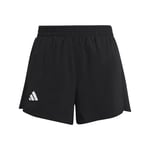 adidas Boys Junior Adizero Team Split Shorts, 7-8 Years Black/White