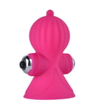 Nipple Enhancing Vibrating Sucker Cup (Pink)