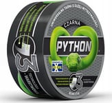Taå?Ma Silvertejp Pyton Svart 44Mm*9M