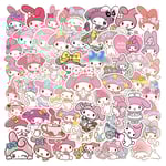 50 st söta tecknade Cinnamoroll Sanrio-klistermärken för bärbar dator, vattenflaska, resefodral, telefon, skateboard - Vattentäta Kawaii-klistermärken för kvinnor och flickor E