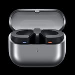 Samsung Galaxy Buds3 Laddfodral Ersättningsdel - Silver