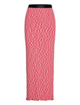 Mads Nørgaard 2X2 Cotton Space Maxine Skirt Röd
