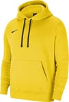 NIKE Men's Team Club 20 Hoodie Sweatshirt, Yellow/Black, S UK