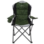 Regatta Kruza Folding Camping Chair Racing Green/Black
