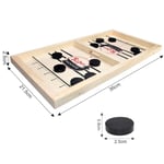 opea Sling Puck Game Paced Wooden Table Hockey Winner Games Interactive Chess Toys for Adult Children Desktop Battle Board Game