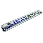 TAYDMEO 3D Metal Ecoboost Car SUV Truck Side Mudguard Rear Trunk Emblem Badge Sticker Decals,for Ford S-MAX