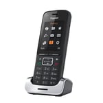 Gigaset Premium 300HX - Combiné DECT avec Chargeur - Téléphone sans Fil de Haute qualité pour Base DECT - Ecran Couleur -Excellente qualité vocale, Noir
