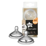 Tommee Tippee Closer to Nature Fast Flow Teats (6m+) 2pcs