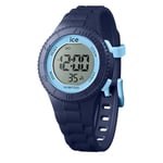 Ice-Watch - ICE digit Duo blue - Montre bleue pour garçon (mixte) avec bracelet en plastique - 021940 (Small)