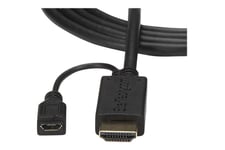 StarTech.com HDMI to VGA Cable - 6ft 2m - 1080p - Active Conversion - HDMI to VGA Adapter Cable for Your VGA Monitor / Display (HD2VGAMM6) - adapterkabel - HDMI / VGA - 2 m