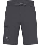 Haglöfs Lizard Softshell Shorts Men Magnetite-2AT 50 - Fri frakt