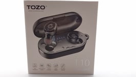 TOZO T10 Bluetooth 5.0 Wireless Earbuds with Wireless Charging Case Built In Mic