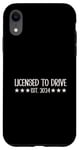 iPhone XR New Driver 2024 Teen Driver's License Case