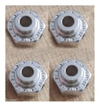HONG YI-HAT RC 12mm Aluminum Hub 4P For 1:10th Electric YETI 90026 Spare Parts (Color : White)