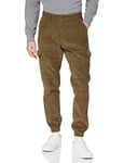 Urban Classics Men's Corduroy Cargo Jogging Pants Trouser, Midground, S