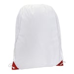 BigBuy Outdoor Drawstring Backpack 144362 S1405060, Adults, Unisex, Red