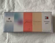 Designer Perfume Miniature Collection x5 Tommy Hilfiger, Estee Lauder, Clinique