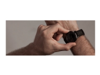 Withings ScanWatch Light - 37 mm - rustfritt stål - smartklokke med bånd - fluorelastomer - håndleddstørrelse: 146-211 mm - monokrom - Bluetooth LE - 27.1 g - svart
