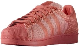 adidas Originals Superstar Weave Sneaker Pink UK 6.5