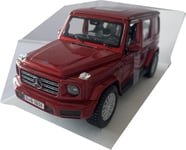 Mercedes Benz G Class 2019 in metallic red 1:24 scale model from Maisto, 31531R