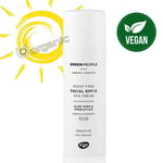 Green People Organic Natural Scent Free Facial SPF15 Sun Cream Lotion 50ml