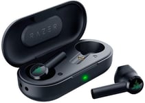 Razer Hammerhead True Wireless - ecouteurs sans Fil (Ecouteurs Intra-auriculaires, Latence Ultra-faible, Hydrofuge, Pilote 13 mm, Prise en Charge Tactile, Bluetooth 5.0, Etui de Chargement)