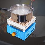 Kitchen Lab Mini Electric Stove Electric Household Furnace Thermostat Hot Milk Cooker Travel Hot Plate Hot Cook Heater 220v 1000W Blue