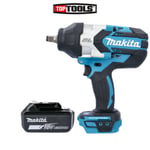 Makita DTW1002Z 18V Brushless Impact Wrench With 1 x 5Ah Battery