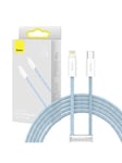 Baseus USB-C cable for Lightning Dynamic Series 20W 2m (blue)