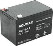 Battery 12V 12Ah Vrla Am12-12 Acumax Emu