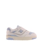 New Balance 550 Kids Bungee Lace Hook & Loop Top Strap Sneakers Sea Salt | Blå | 31 EU