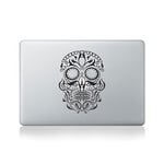 Day of the Dead Skull With Hearts Vinyl Sticker by Matthew Britton for Macbook (13/15), Laptop, Guitar, Car or Window